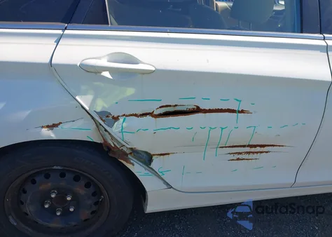 2011 Hyundai Sonata Gls из США, поврежденный, VIN 5NPEB4AC5BH243003